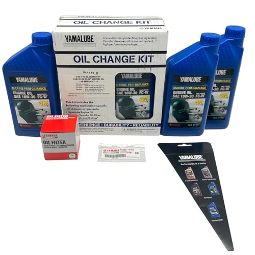 Yamaha New OEM F30-F70 10W30 Oil Change Kit, Yamalube, LUB-MRNSM-KT-10 - Image 3