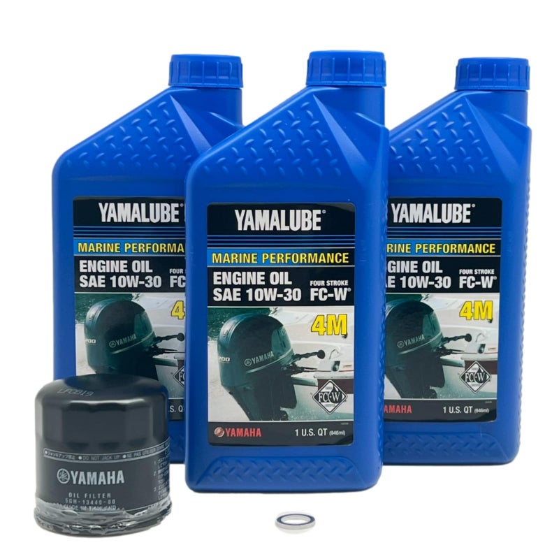 Yamaha New OEM F30-F70 10W30 Oil Change Kit, Yamalube, LUB-MRNSM-KT-10 - Image 5