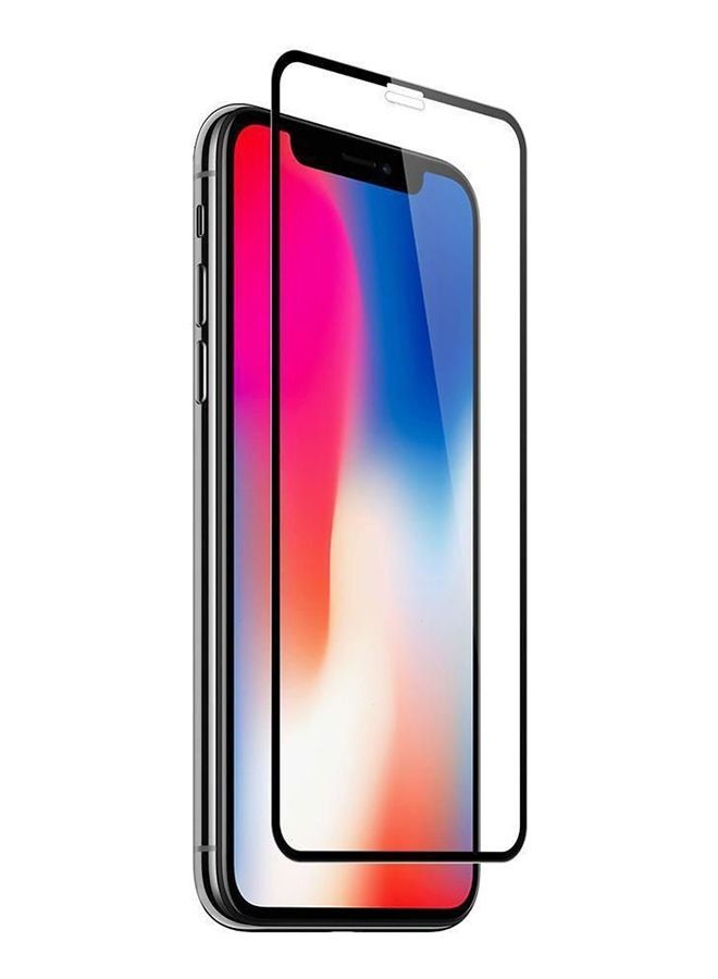 BORTONY Apple Iphone Xs Max 6.5 3D Curved Full Coverage 5D Tempered Glass Screen Protector - Image 1