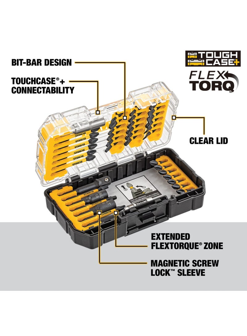 DEWALT مجموعة رؤوس مفك البراغي جاهزة للصدمات فليكتورك 40 قطعة Dwa2T40Ir - Image 3
