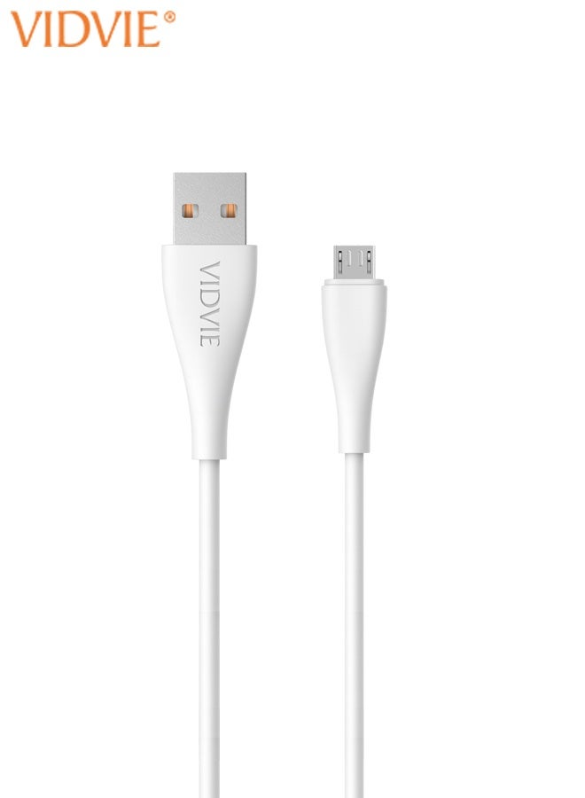 فيدفي كابل مايكرو يو إس بي من فيدفي CB427B بطول 1 متر، كابل شحن سريع من يو إس بي إلى مايكرو يو إس بي 2.4 أمبير مع مزامنة 480 ميجابت في الثانية، تصميم متين خالٍ من التشابك للهواتف الذكية والأجهزة اللوحية وأجهزة الشحن المحمولة ومكبرات الصوت التي تعمل بتقنية البلوتوث وأجهزة مايكرو يو إس بي الأخرى - Image 3