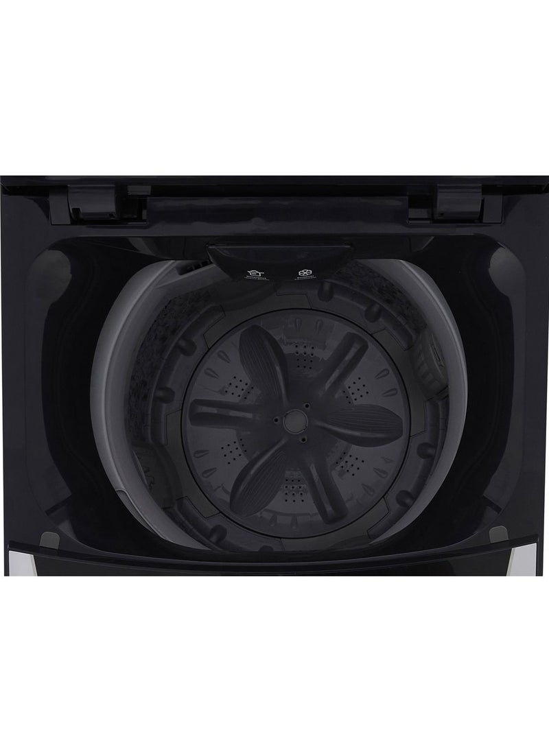 ZANUSSI Zanussi 12KG Top Load Automatic Washing Machine, Dark Grey- ZWT12710D  - Image 3