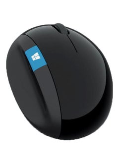 NIBEMINENT Sculpt Ergonomic Wireless Mouse Black  - Image 1