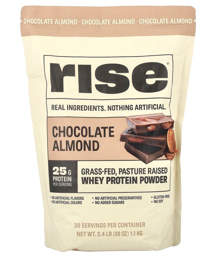 Rise bar Whey Protein Powder Chocolate Almond 2.4 lb (1.1 kg)
