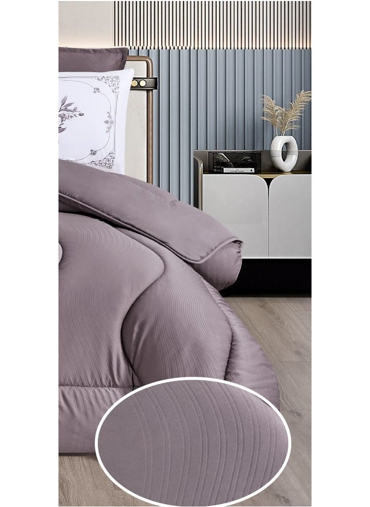 King size double bed comforter set, comfortable and soft, 8 pieces, double-sided, comforter size 250x230 cm