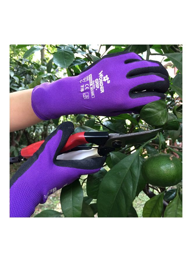 NIBEMINENT Abrasion-Proof Gardening Safety Glove Purple - Image 5