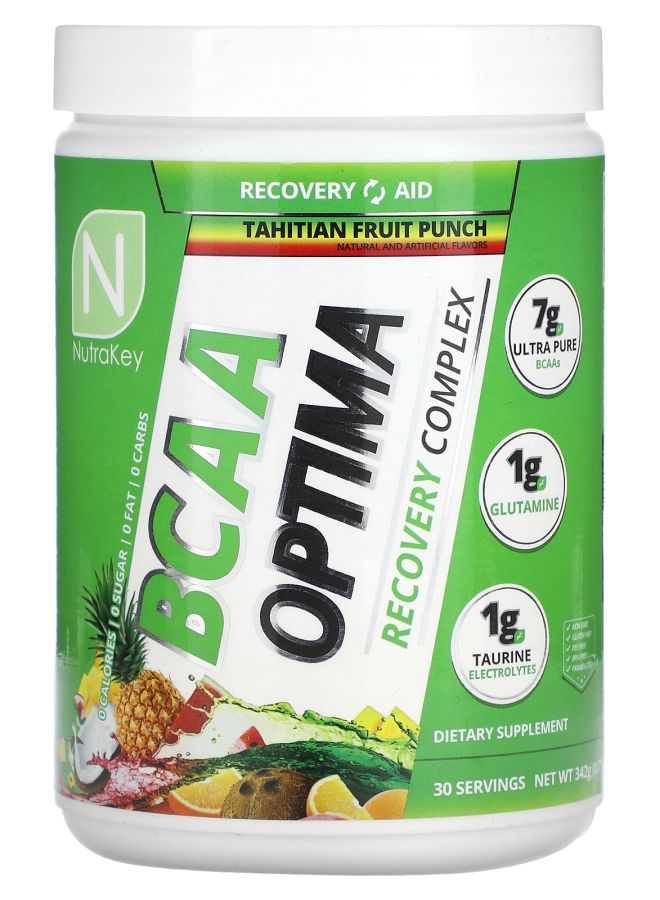 BCAA Optima Tahitian Fruit Punch 0.75 lbs (342 g)