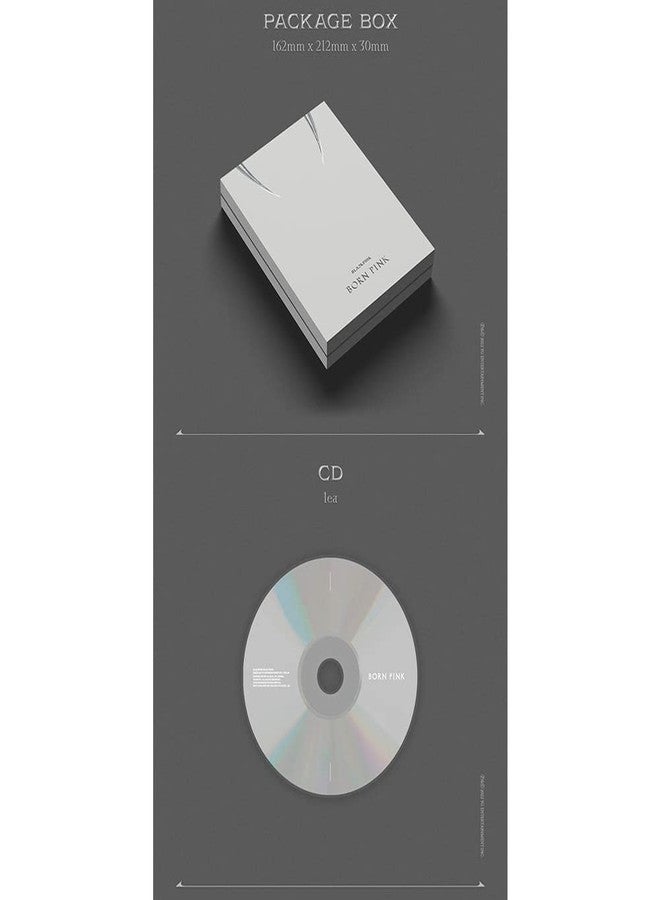 DREAMUS BORNPINK 2nd ALBUM [BORN PINK] BOX SET [GRAY ver.] + Pre-order Folded poster YGP0181 - Image 3