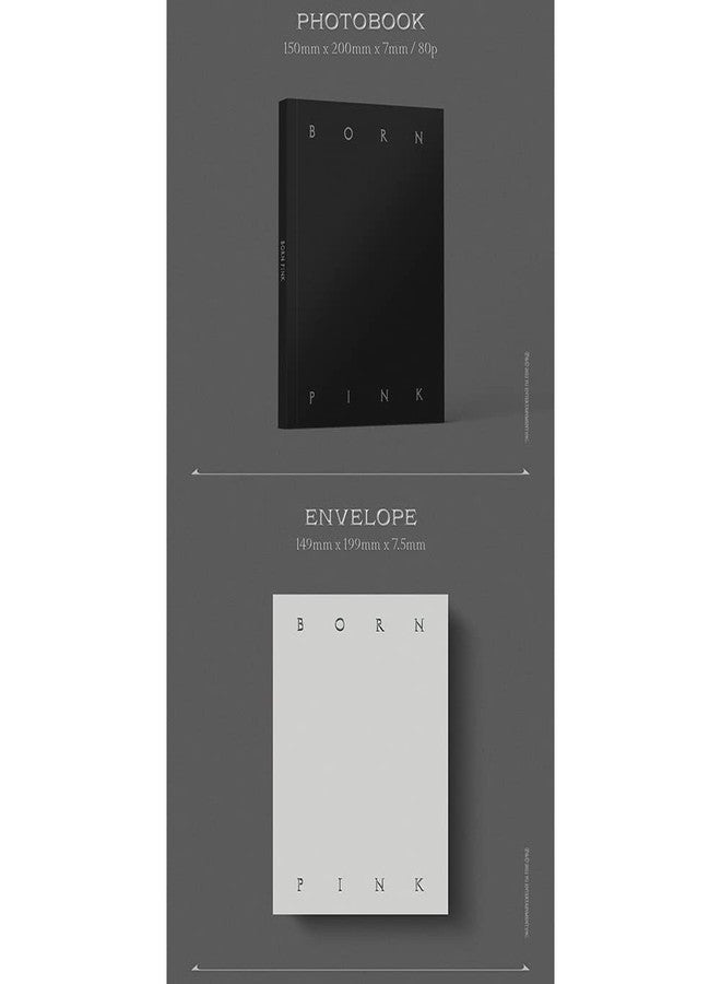 DREAMUS BORNPINK 2nd ALBUM [BORN PINK] BOX SET [GRAY ver.] + Pre-order Folded poster YGP0181 - Image 4