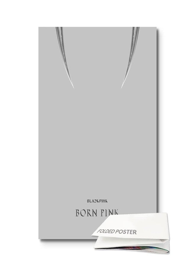 DREAMUS BORNPINK 2nd ALBUM [BORN PINK] BOX SET [GRAY ver.] + Pre-order Folded poster YGP0181 - Image 1