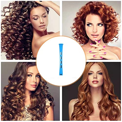 Sweetpea Perm Rods and Hair Rollers with Cold Wave Rods for Women - Short & Long Hair, Multicolor (Pack of 10, 1.1 CM) - Image 4