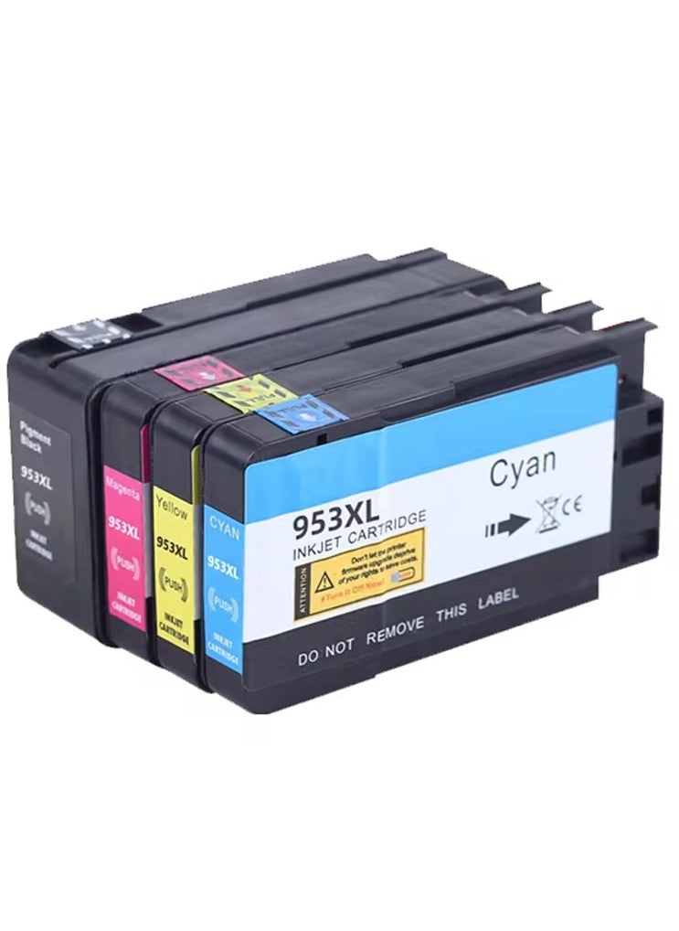 Roxy ROXY 953XL/954X/955XL Ink Cartridges Multipack for HP 953 XL Compatible for HP Officejet Pro 7740 8218 8710 8715 8718 8719 8720 8725 8730 8740 (Black, Cyan, Magenta, Yellow)  - Image 2