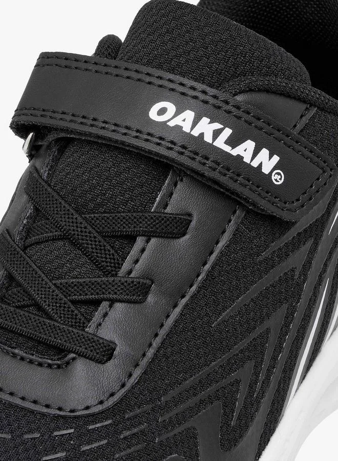 Oaklan by Shoexpress Boys Panelled Sports Shoes with Hook and Loop Closure
