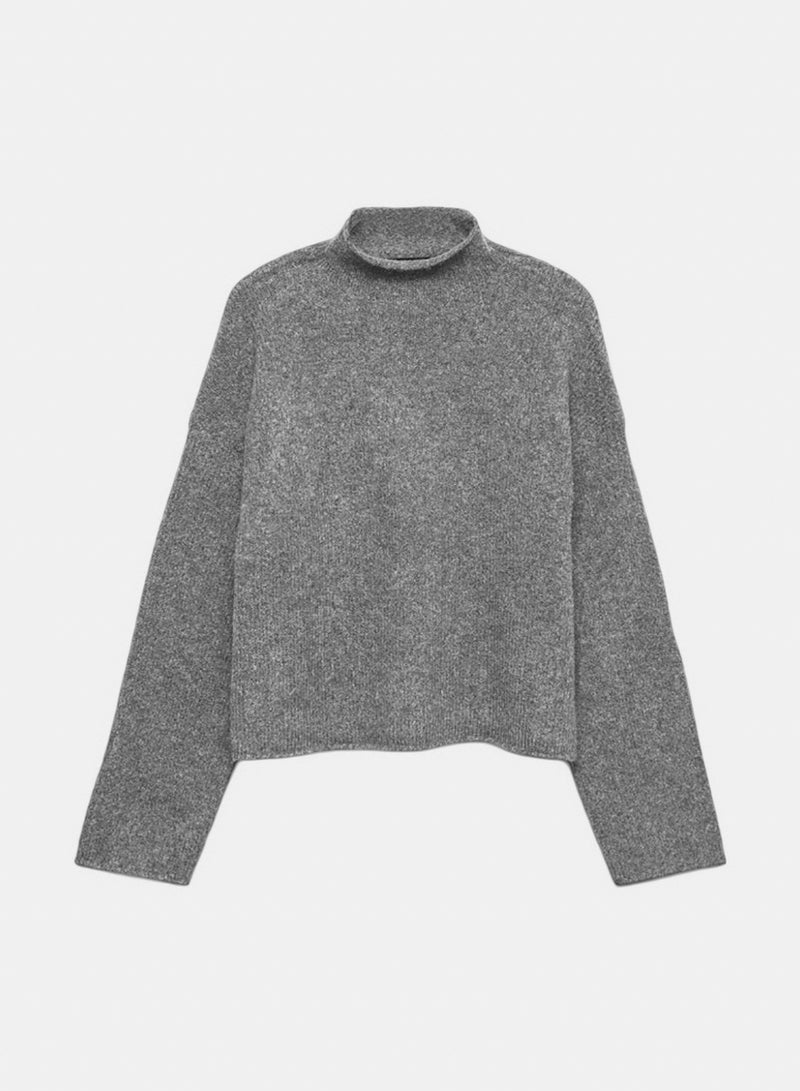 VERO MODA Vmmirla Ls Highneck Pullover - Image 1
