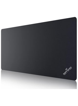 Large Mouse Pad, Gaming Mouse Pad, Long Mouse Pads, Waterproof Extra Large Big Mouse Pad with Stitched Edge, XL Non-Slip Black Computer Mousepad Desk Mat for Gamer, Office & Home, 80x30cm Black