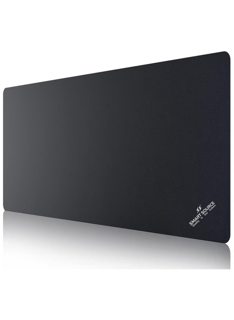 Large Mouse Pad, Gaming Mouse Pad, Long Mouse Pads, Waterproof Extra Large Big Mouse Pad with Stitched Edge, XL Non-Slip Black Computer Mousepad Desk Mat for Gamer, Office & Home, 80x30cm Black