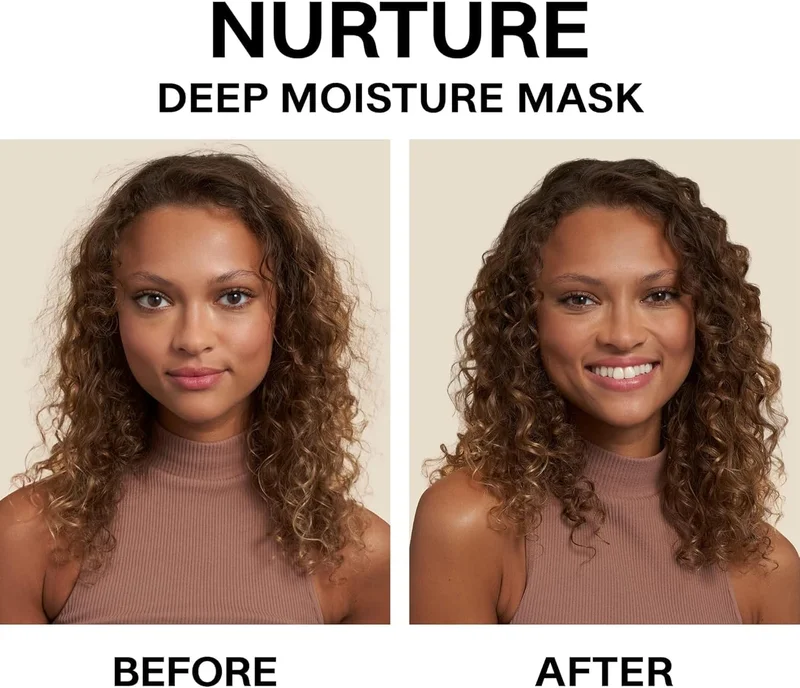 JVN JVN Nurture Deep Moisture Mask - 30 ml Hair Mask for Deep Hydration and Repair