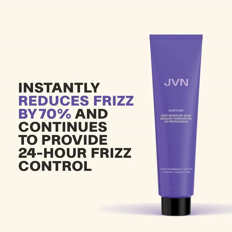 JVN  JVN Nurture Deep Moisture Mask - 30 ml Hair Mask for Deep Hydration and Repair  | Best Price UAE