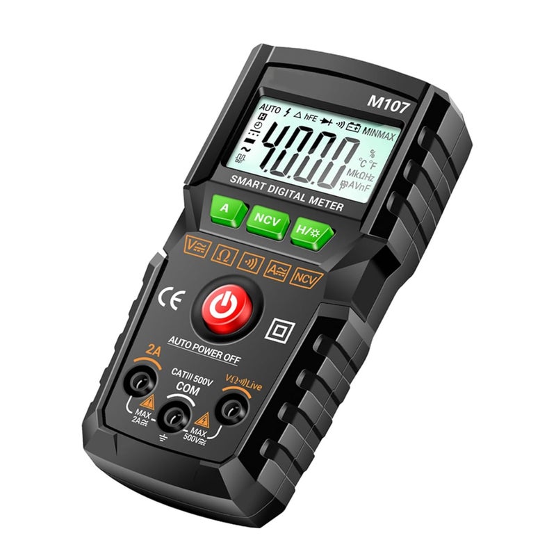 Vaguelly 4000 Counts Digital Multimeter Auto Ranging with Flashlight and Auto Shut Off - Image 1