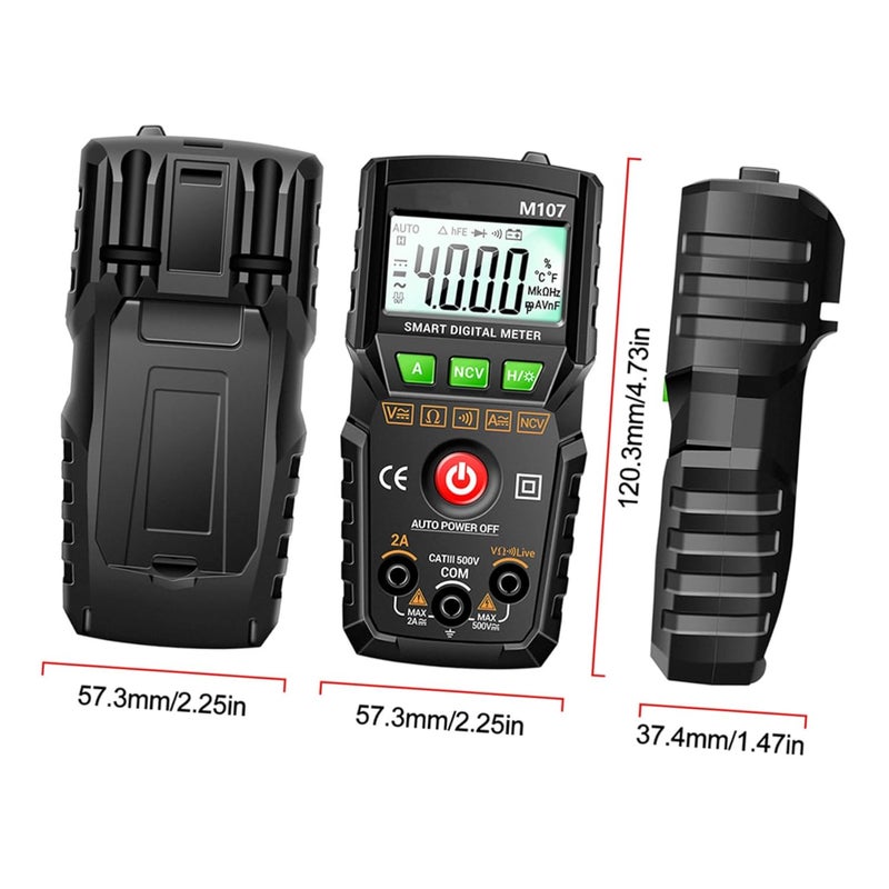 Vaguelly 4000 Counts Digital Multimeter Auto Ranging with Flashlight and Auto Shut Off - Image 3