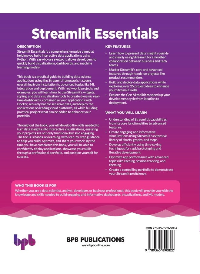 Streamlit Essentials: From basics to advanced data app development - Image 2