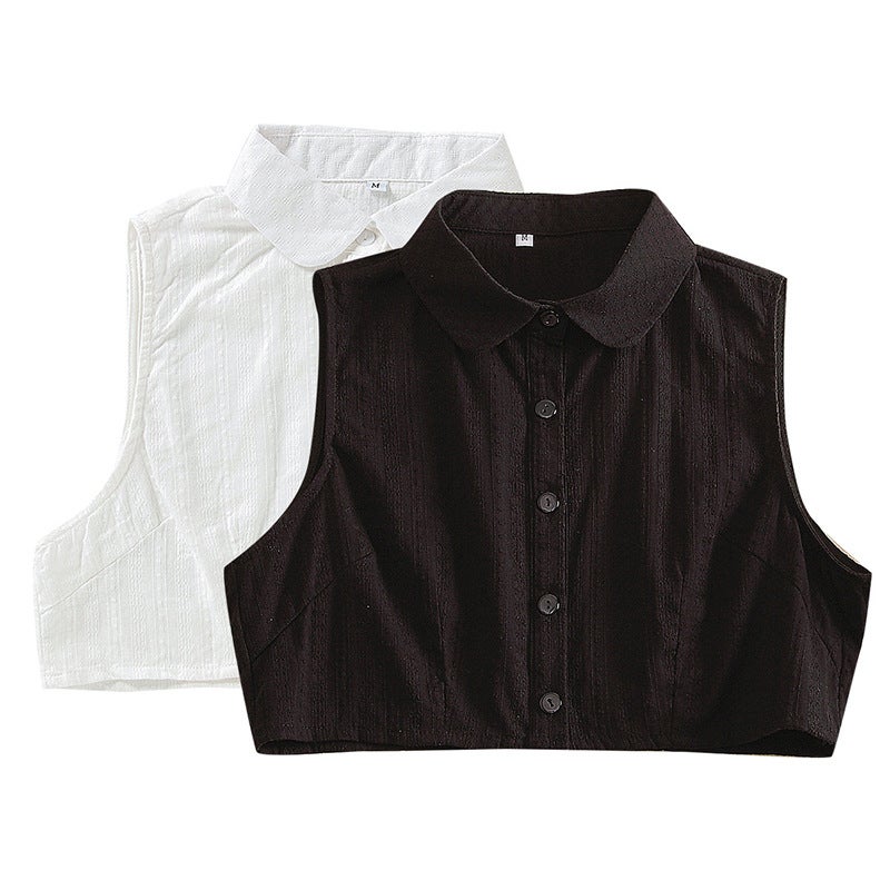 Fake Collar Children''s All-match Fake Collar Pure Cotton Square Collar Interior Elegant Autumn and Winter Matching Sweater Shirt Decorative Fake Collar - Image 5