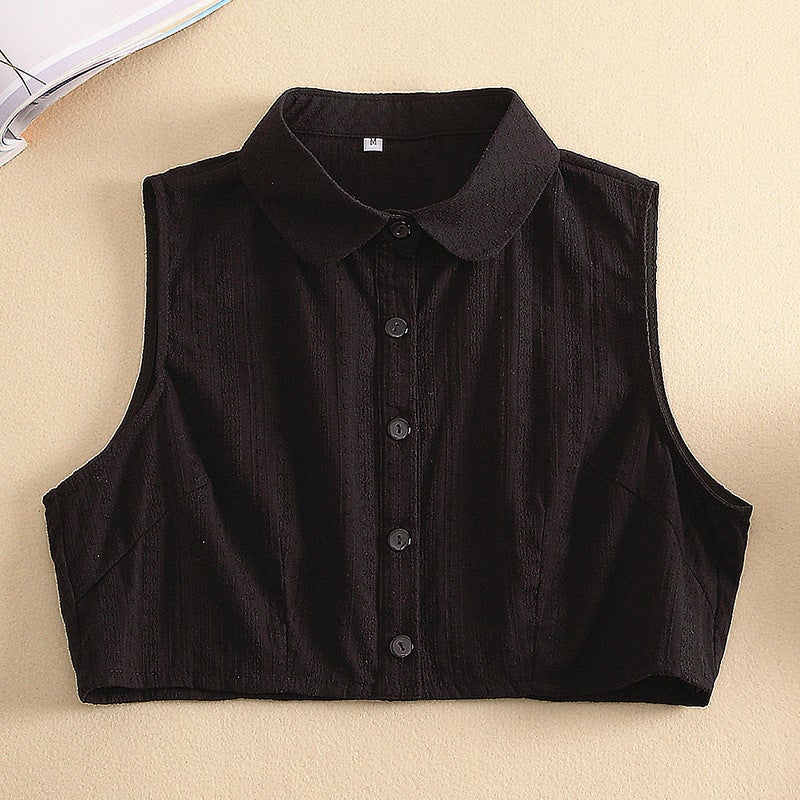 Fake Collar Children''s All-match Fake Collar Pure Cotton Square Collar Interior Elegant Autumn and Winter Matching Sweater Shirt Decorative Fake Collar - Image 3