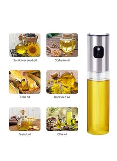 RAQTA Oil Spray Bottle for Cooking – 100ML Vinegar & Oil Sprayer for Air Fryer  - Image 3