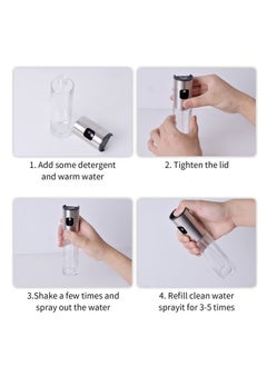 RAQTA Oil Spray Bottle for Cooking – 100ML Vinegar & Oil Sprayer for Air Fryer  - Image 4