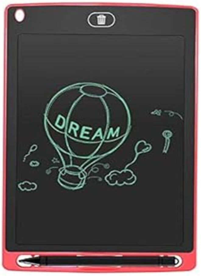 OR - LCD Writing Tablet For Business/Students (Red)-8.5 inch - Image 1