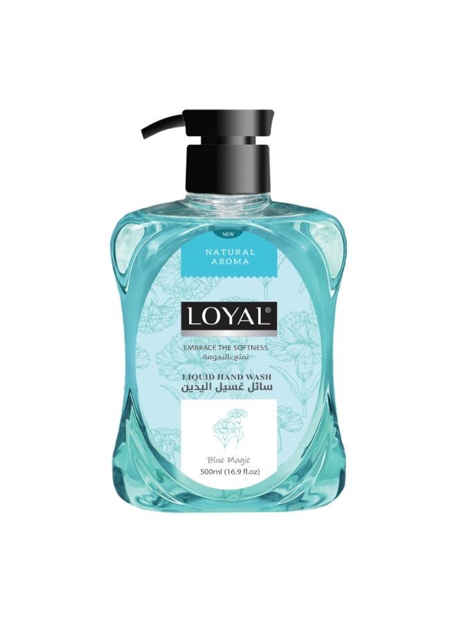 loyal Liquid Hand Wash With Blue Magic Scent 500 ml - Image 1