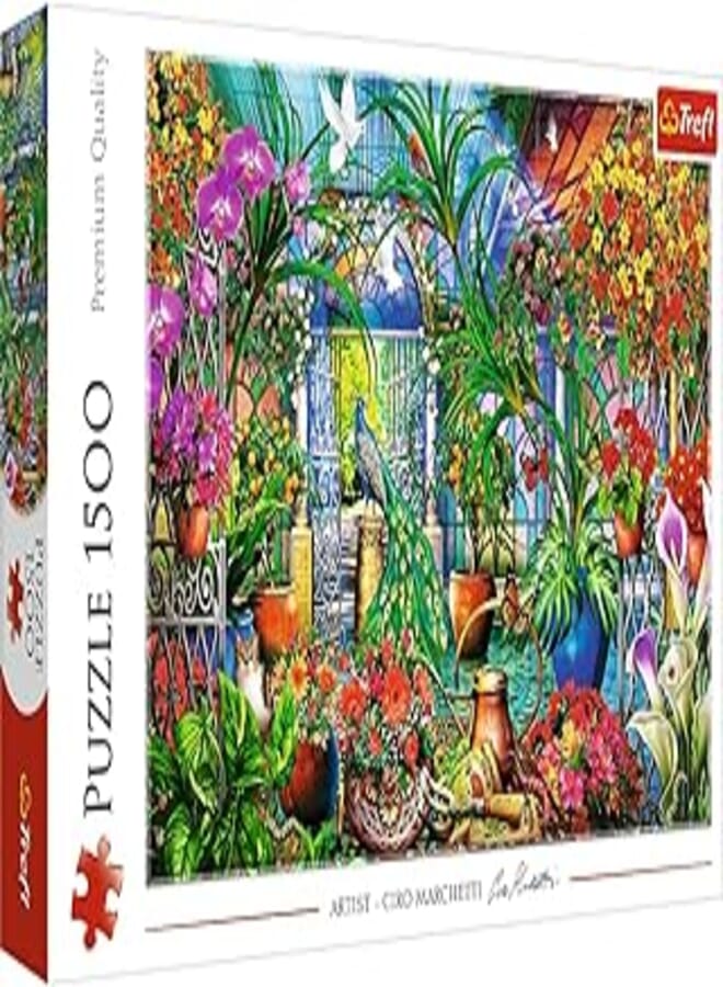 Trefl Puzzles - "1500" - Secret Garden 26188