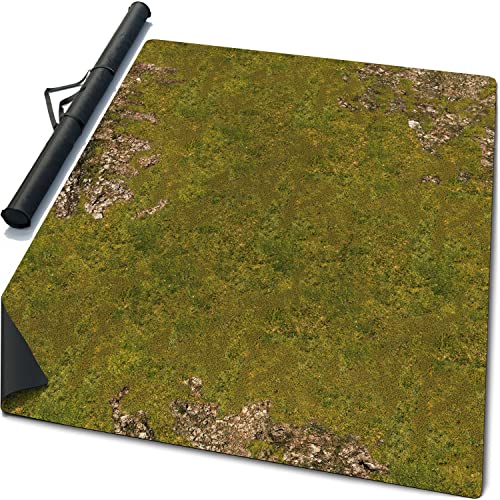 Warzone Studio 60 x 44 inch DoubleSided Rubber Battle Mat Homeland Los Duas Bag - Image 5