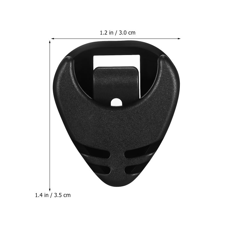 Guitar Picks Holder, Spring Loaded Secure Storage for Acoustic Electric Guitars - Image 2