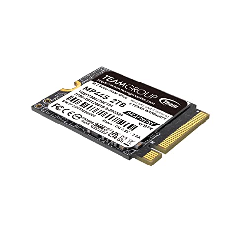 TEAMGROUP MP44S SSD 2TB SLC Cache Gen 4x4 M2 2230 PCIe 40 NVMe Steam Deck ASUS ROG Ally Mini PCs RW Speed up to 50003500 MBs TM5FF3002T0C101 - Image 3