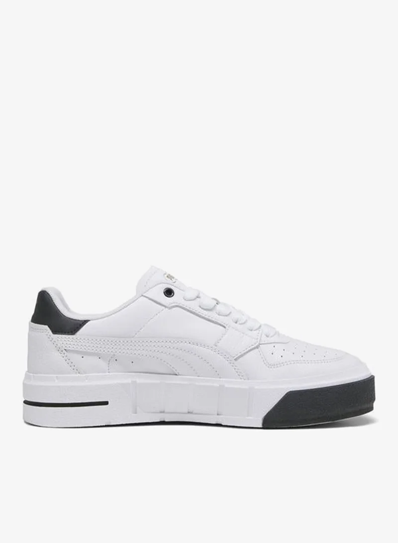 Puma PUMA White-PUMA Black Cali Court Leather Women's Sneakers for Women | Best Price UAE