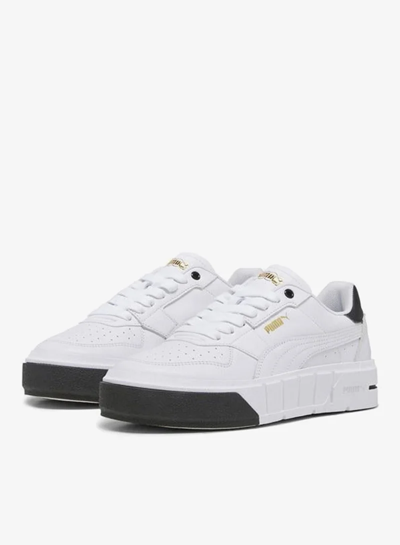 Puma PUMA White-PUMA Black Cali Court Leather Women's Sneakers for Women | Best Price UAE