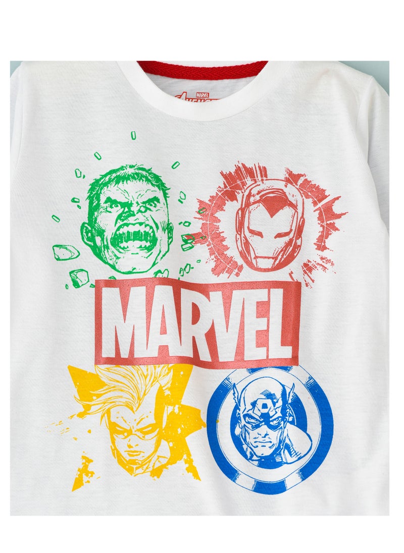 MARVEL Sleep Story by UrbanHaul - Marvel Avengers Pajama Set for Little Boys  - Image 2