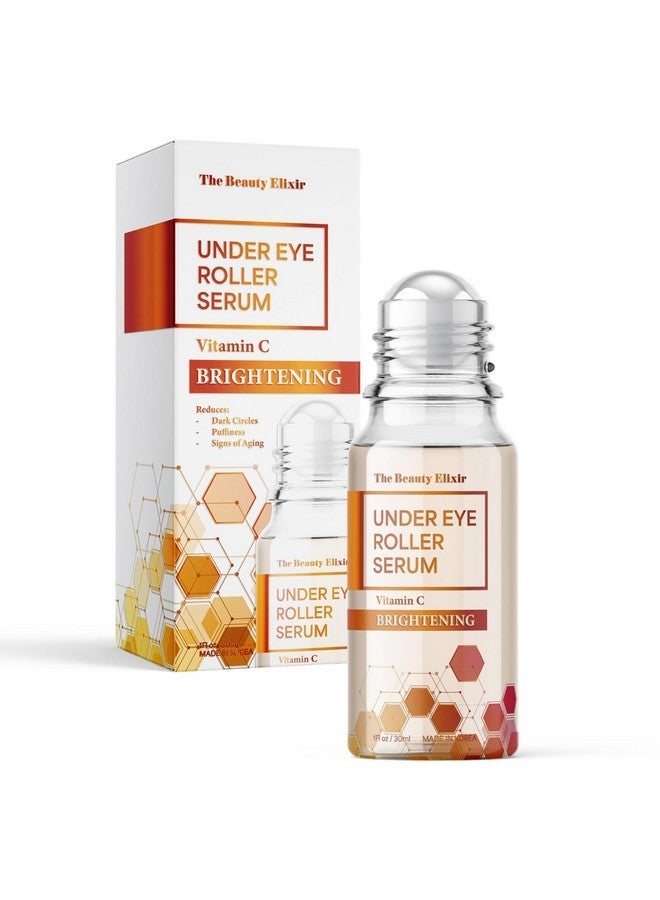 The Beauty Elixir Beauty Elixir Vitamin C Under Eye Roller Serum - Anti-Aging & Reduces Puffiness - Dermatologist Tested, Clean Beauty & Natural Ingredients for All Skin Types - 1 Fl. Oz - Image 1