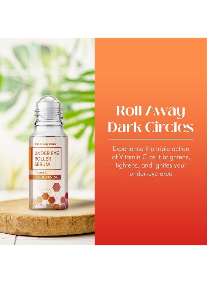 The Beauty Elixir Beauty Elixir Vitamin C Under Eye Roller Serum - Anti-Aging & Reduces Puffiness - Dermatologist Tested, Clean Beauty & Natural Ingredients for All Skin Types - 1 Fl. Oz - Image 2