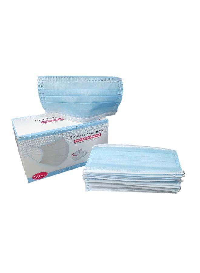 NIBEMINENT 50-Piece Disposable Face Mask Set With Earloop - Image 1