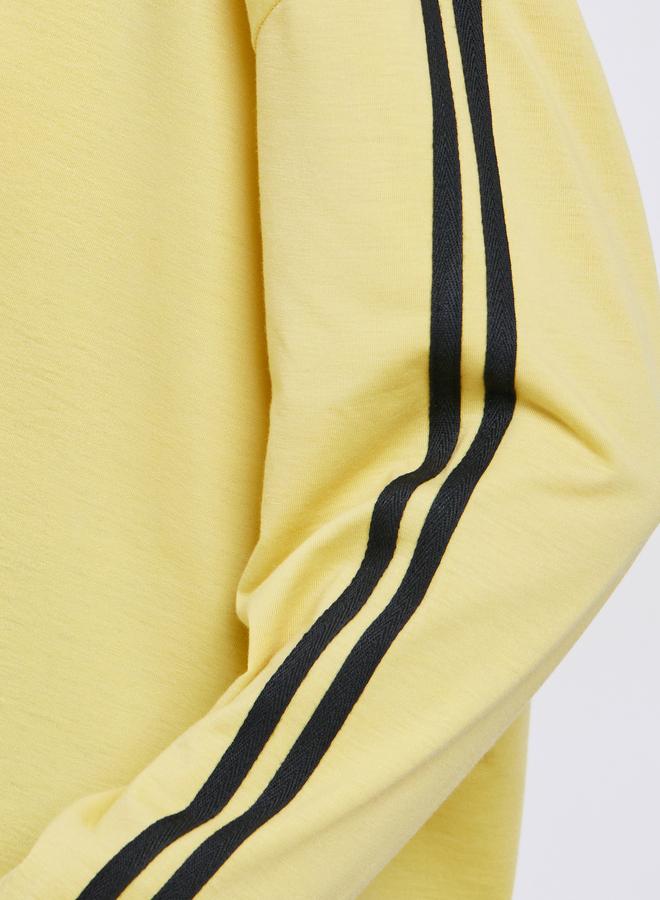 Styli Oversized Color Block Long Sleeve T-Shirt - Image 3