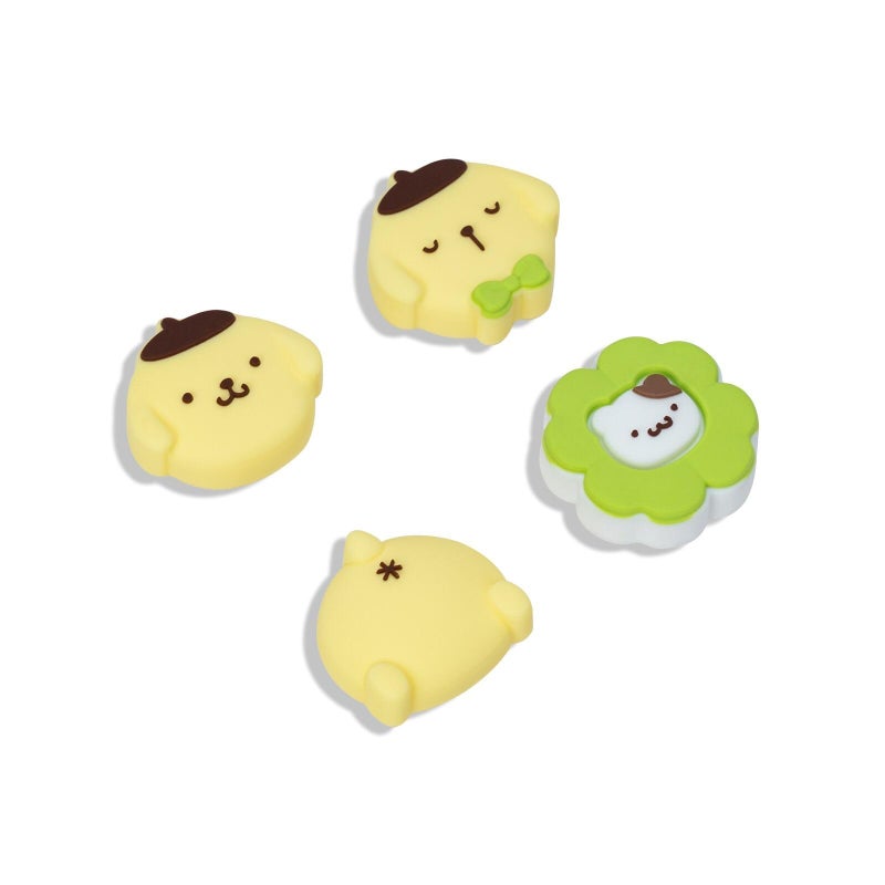 Kuitmor 4PCS Thumb Grips Caps Compatible with SwitchOLEDLite Kawaii Charactor Thumbs Grip Soft Silicone Switch Joystick Cover for JonCon Cute Dog Style Yellow Brown - Image 2