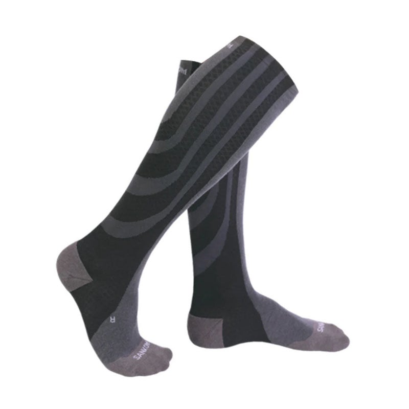 Sankom Patented Active Compression Socks – Grey - Image 1