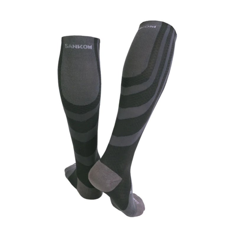 Sankom Patented Active Compression Socks – Grey - Image 2