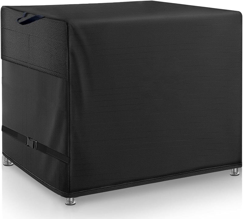 Wnanan Stainless Steel Table Cover - Heavy Duty Waterproof Cover for 60 x 30 Inches Metal Prep Table, Compatible with 60 inch Outdoor Utility Cart and Storage Cabinet Black - Image 1