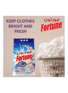 Fortune Laundry Combo Detergent powder 3kg x 2pcs with Fabric Softener Blue 3 Litre - pzsku/Z6A66C277B03F51064A99Z/45/_/1682234439/74bc54ea-dcd6-45e4-9d93-1df650e79a72