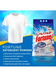 Fortune Laundry Combo Detergent powder 3kg x 2pcs with Fabric Softener Blue 3 Litre - pzsku/Z6A66C277B03F51064A99Z/45/_/1682234440/f16915bc-9351-4dc5-b614-7bc5bcd4ea83