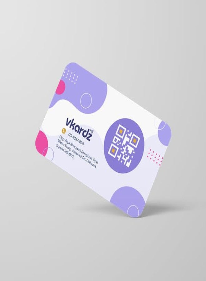 vKardz - Professional NFC Card & Smart Contactless Digital Business Card (Student:02) - Image 3