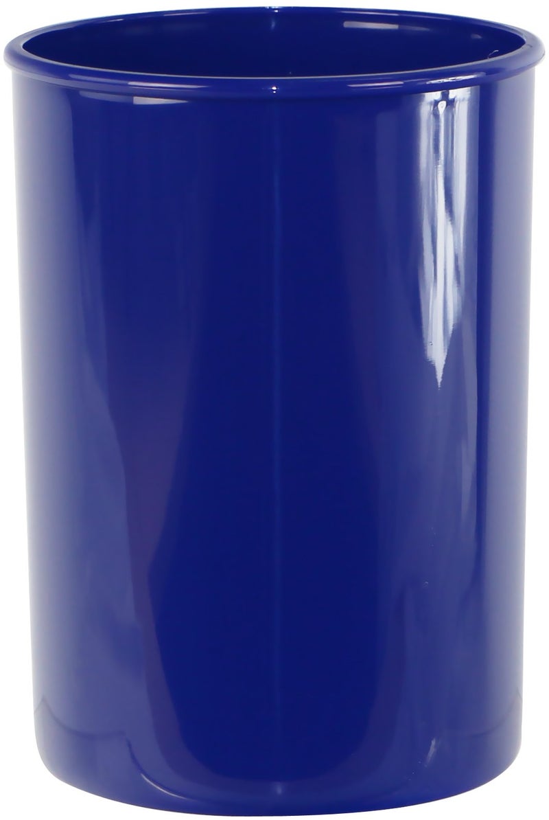 Reston Lloyd Calypso Basics Multipurpose Cookware Storage Crock, Kitchen Countertop & Office Organization, Durable & BPA-Free Plastic, by Reston Lloyd Utensil Holder, Indigo - Image 1